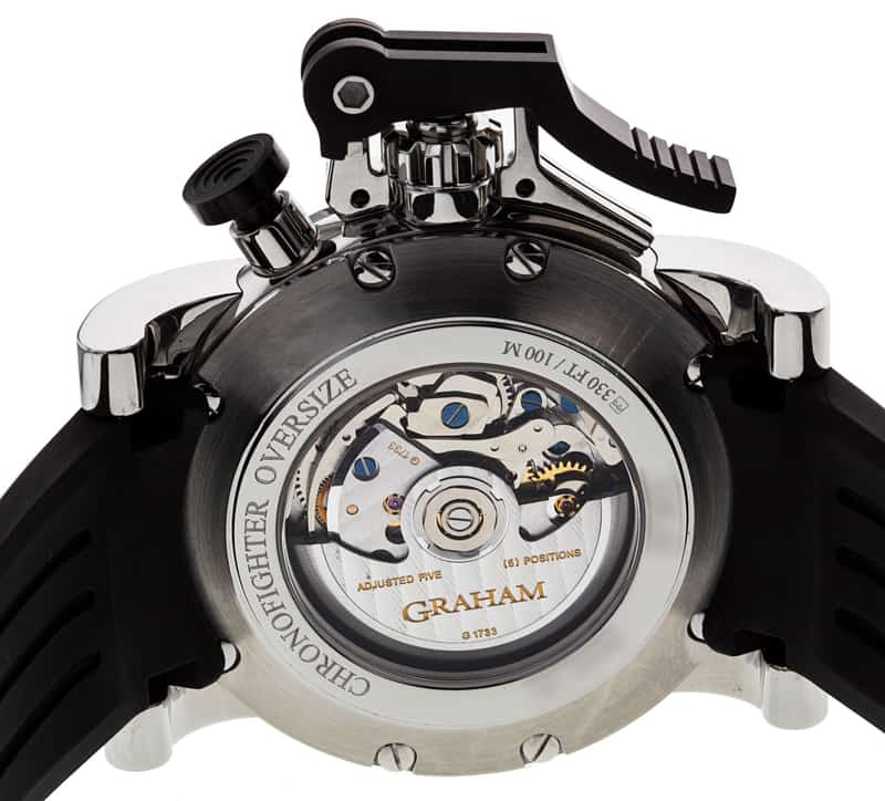 Graham Chronofighter Oversize GMT - Steel 2OVGS.B26A